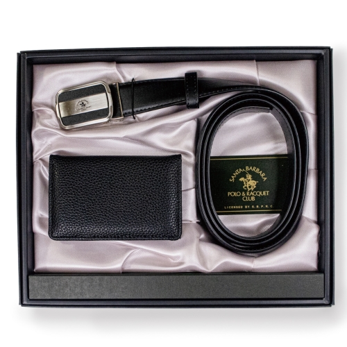 ノベルティ:サンタ・バーバラ ポロ&ラケットクラブ ベルト&名刺入