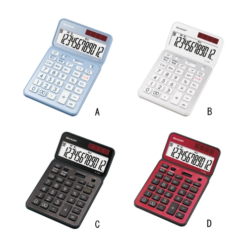 ノベルティ:シャープ カラー・デザイン電卓〈ナイスサイズ〉