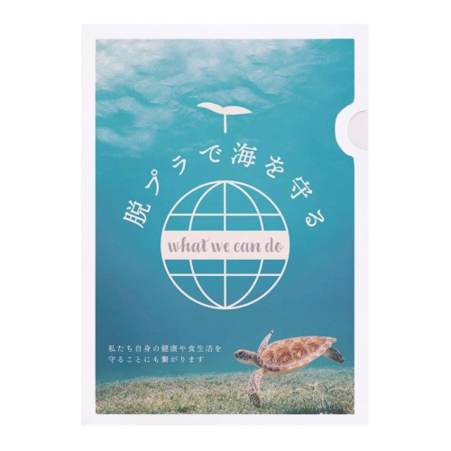 ノベルティ:FSC紙製ファイルバラ