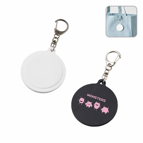 ノベルティ:ラバーキーホルダー(ラウンド型)