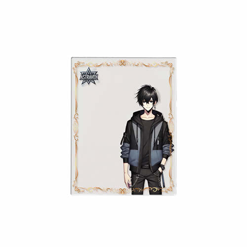 ノベルティ:<名入れ代不要 印刷0円>アクリルカード(1mm厚)70×90mm