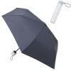 ノベルティ：[折りたたみ傘] ボトルケースUV折りたたみ傘 ホワイト×ネイビー